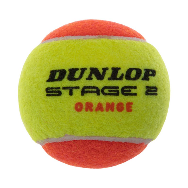 М'яч для великого тенісу DUNLOP STAGE 2 ORANGE DL601339 3шт (гума, повсть, у вакуумній упаковці, салатово-оранжевий) - Фото 6 М'яч для великого тенісу DUNLOP STAGE 2 ORANGE DL601339 3шт (гума, повсть, у вакуумній упаковці, салатово-оранжевий) - зображення 6