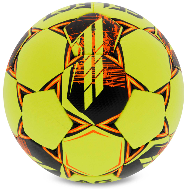 М'яч футбольний PU ручне зшивання №4 SELECT FLASH TURF FIFA BASIC V23 FLASH-TURF-YOR (№4, жовто-помаранчевий) - Фото 5 М'яч футбольний PU ручне зшивання №4 SELECT FLASH TURF FIFA BASIC V23 FLASH-TURF-YOR (№4, жовто-помаранчевий) - изображение 5