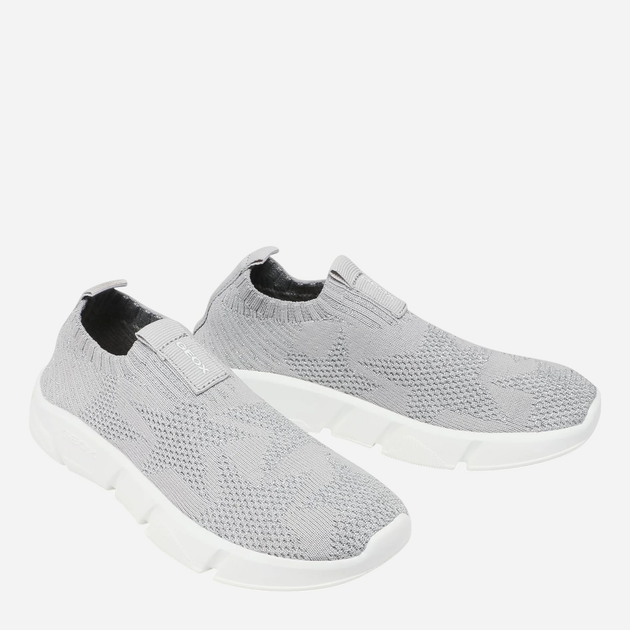 Buty wsuwane młodzieżowe dziewczęce Geox J02DLA0007Q-C1007 38 Srebrne (8054730963984) - obraz 3