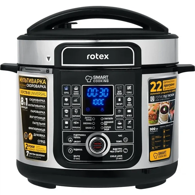 Мультиварка ROTEX REPC 78-B - Фото 1 Мультиварка ROTEX REPC 78-B - изображение 1