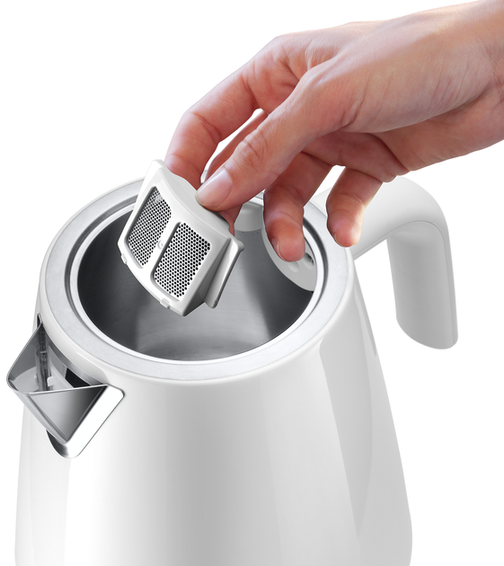 Электрочайник DeLonghi Eclettica SpecialTea KBY2011.W - изображение 3