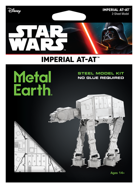 Металевий 3D конструктор "Star Wars AT-AT" - Фото 7 Металевий 3D конструктор "Star Wars AT-AT" - зображення 7