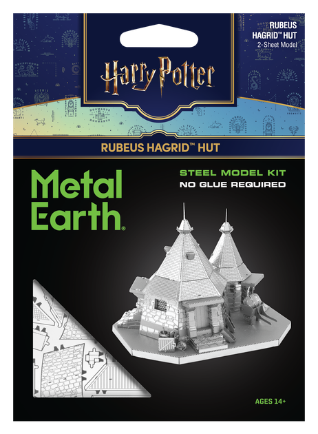 Металлический 3D конструктор "Хижина Хагрида Harry Potter", Metal Earth, MMS441 - изображение 6
