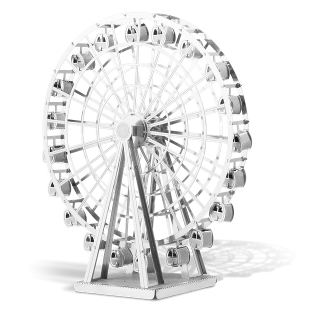 Металлический 3D конструктор "Колесо обозрения" - Фото 1 Металлический 3D конструктор "Колесо обозрения" - изображение 1