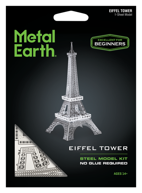 Металлический 3D конструктор "Эйфелева башня", Metal Earth, MMS016 - изображение 7