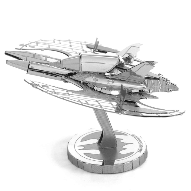 Металлический 3D конструктор "Боевой автомобиль Batman 1989 Batwing", Metal Earth, MMS373 - Фото 2 Металлический 3D конструктор "Боевой автомобиль Batman 1989 Batwing", Metal Earth, MMS373 - изображение 2