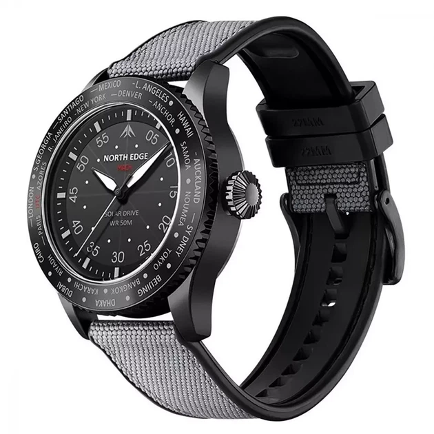Механические Часы NORTH EDGE MACH Black - изображение 3