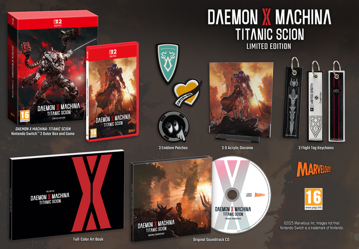 Гра Nintendo Switch 2 Daemon X Machina: Titanic Scion Limited Edition (Картридж) (5060540773319) - зображення 3