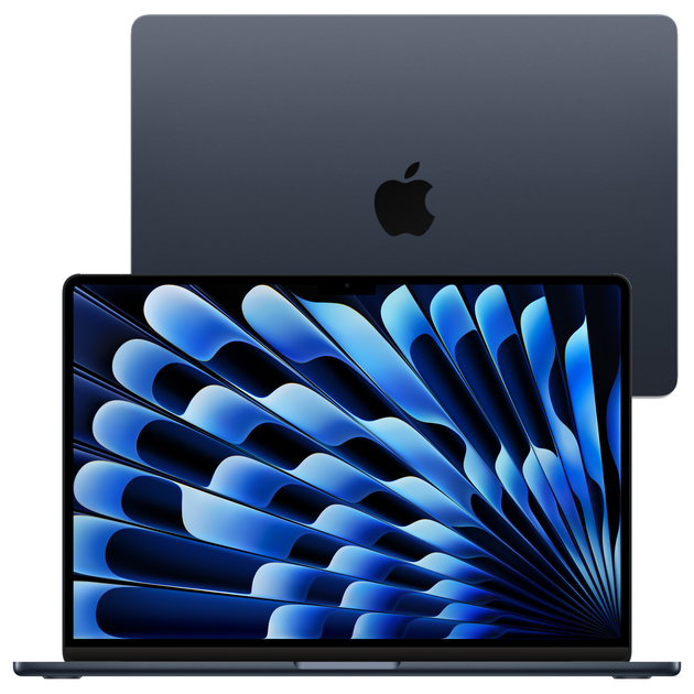 Ноутбук Apple MacBook Air 15.3" M3 8/512GB 2024 (MRYV3Y/A) Midnight - зображення 4