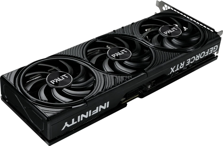Відеокарта Palit PCI-Ex GeForce RTX 5070 Infinity 3 12GB GDDR7 (192bit) (2512/28000) (HDMI, 3 x DisplayPort) (NE75070019K9-GB2050S) - зображення 5