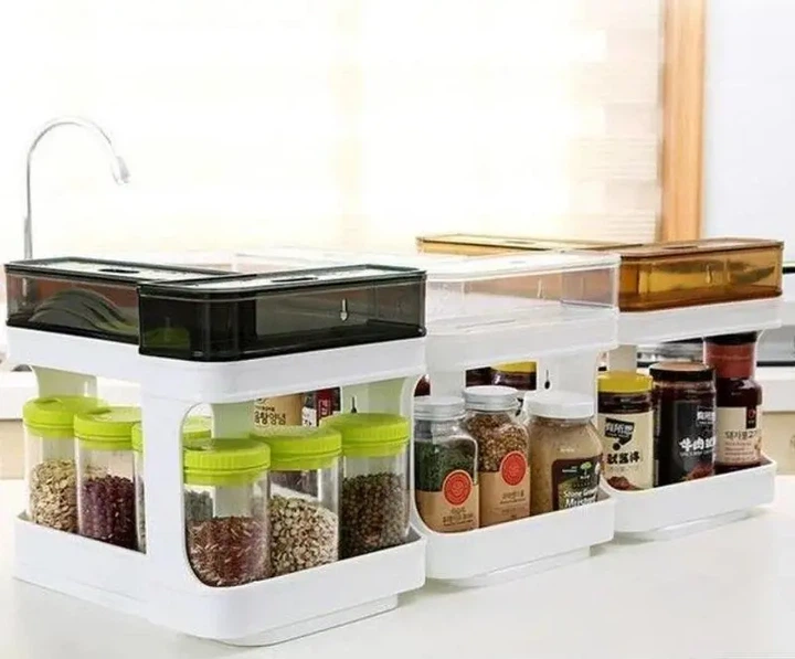 Многофункциональный органайзер полка для специй и банок Spicy Shelf (Спайси Шелф) - изображение 3