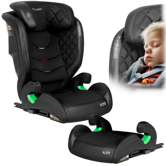 Автокресло Nukido Louis черный (5903890618322) - изображение 3