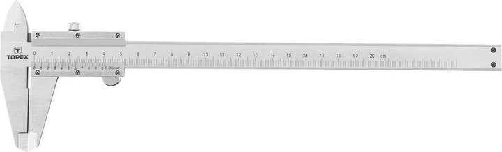 Suwmiarka TOPEX 200 mm 31C616 (5902062316165) - obraz 1
