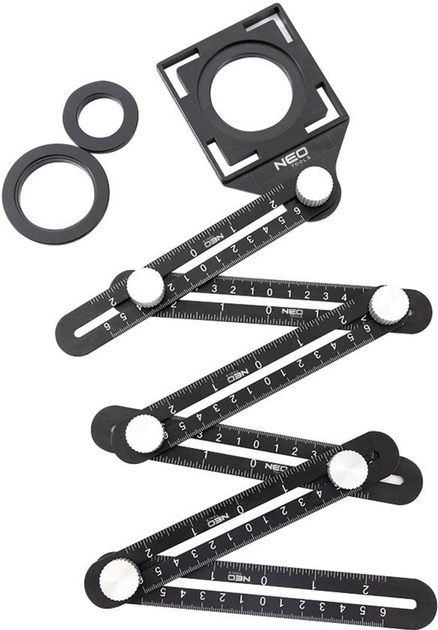 Лінійка NEO Tools кутова 6 рукавів 72-351 (5907558458794) - зображення 6