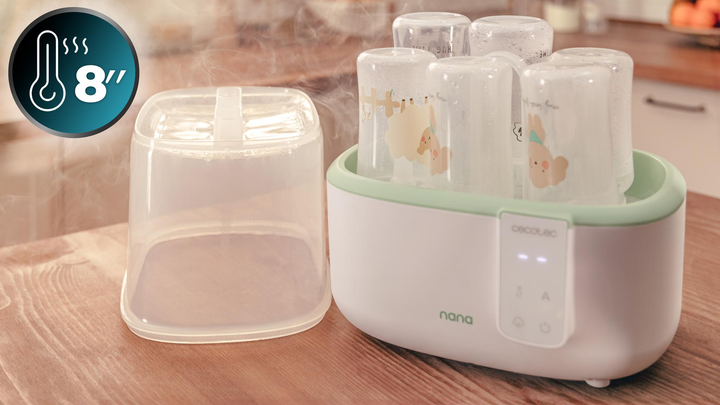 Cyfrowy sterylizator Cecotec Nana BabyCare DigitalSterilizer (8435484019040) - obraz 3