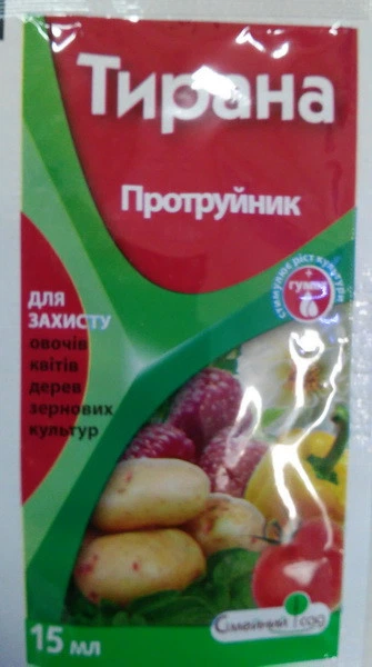 Протравитель двухкомпонентный Семейный Сад Тирана 15мл - изображение 2