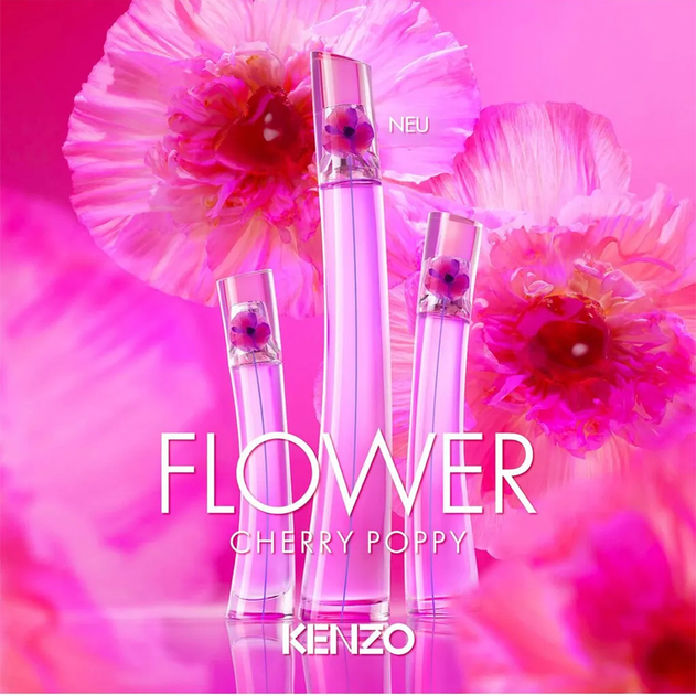 Парфумована вода для жінок Kenzo Flower By Kenzo Cherry Poppy 30 мл (3274872480476) - зображення 3