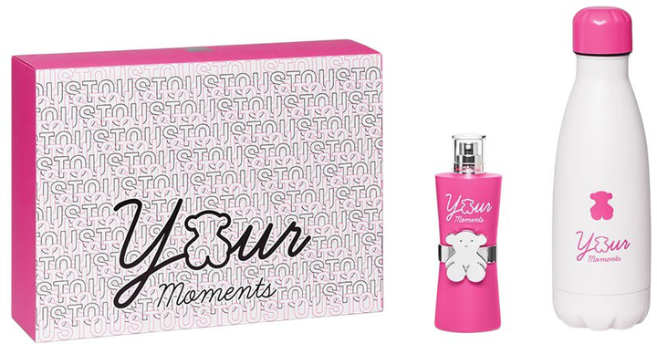 Zestaw damski Tous Your Moments Woda toaletowa 90 ml + Butelka (8436603334532) - obraz 1
