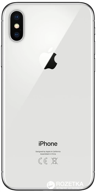 Мобильный телефон Apple iPhone X 256GB Silver – фото, отзывы