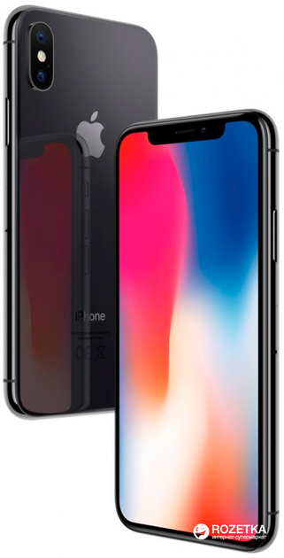 Мобільний телефон Apple iPhone X 64GB Space Gray - зображення 5