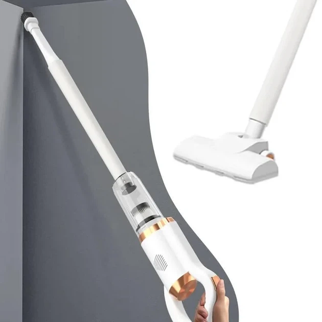 Ручной вертикальный пылесос без мешка на 120 Вт Vacuum Cleaner SK968 Вакуумный беспроводной пылесос - изображение 8