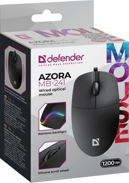 Миша Defender Azora MB-241 (52241) (7106519) - изображение 5