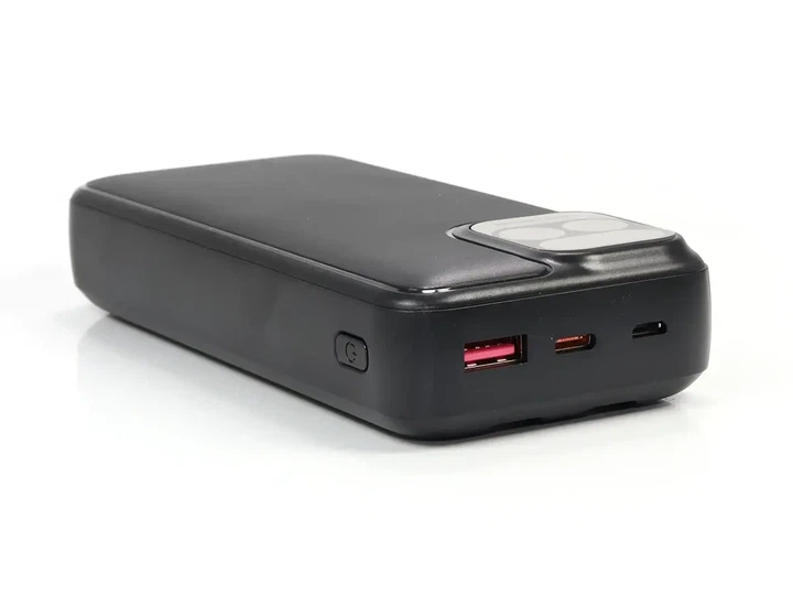 Внешний аккумулятор power bank 20000мАч K.P KPG-201 быстрая зарядка противоударный корпус - Фото 2 Внешний аккумулятор power bank 20000мАч K.P KPG-201 быстрая зарядка противоударный корпус - изображение 2