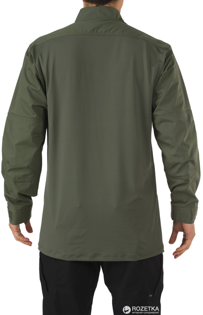 Рубашка тактическая 5.11 Tactical Stryke TDU Rapid Long Sleeve Shirt 72071 S Green (2000980414475) - изображение 2