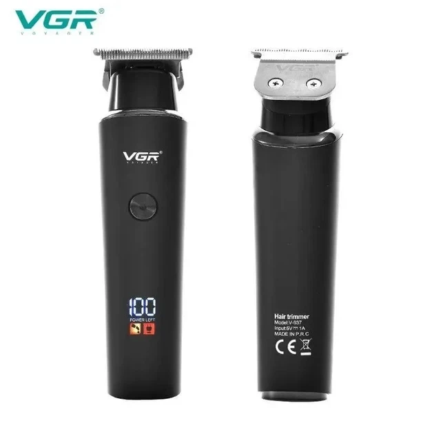 Триммер VGR V-937 нержавеющая сталь аккумулятор 2000 мАч USB-Type C - изображение 3