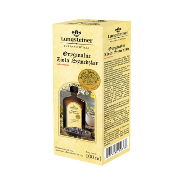 Фітобальзам Langsteiner "Оригінальні шведські трави", 100 мл - зображення 1