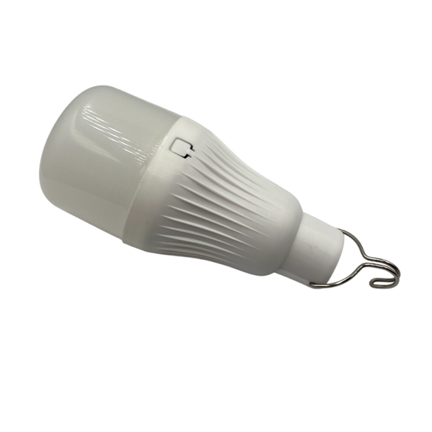 Аккумуляторная LED лампа CcLamp CL-022 10W с крючком и солнечной панелью, 3 режима, белый свет - Фото 3 Аккумуляторная LED лампа CcLamp CL-022 10W с крючком и солнечной панелью, 3 режима, белый свет - изображение 3