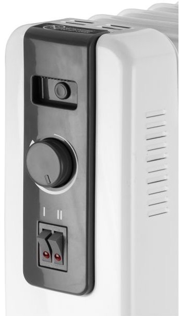 Оливний (масляний) обігрівач NEO Tools 7 секцій 20 м2 1500 Вт 90-151 White (5907558476668) - зображення 6