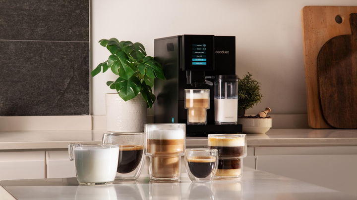 Кавомашина Cecotec Cremmaet Compactccino Connected Black (01460) - зображення 4