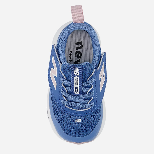 Buty sportowe dziecięce dla dziewczynki z białą podeszwą New Balance 625 NW625NP 22.5 (6US) Błękitny/Różowy - obraz 4