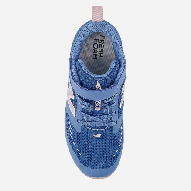 Buty sportowe dziecięce dla dziewczynki na rzepy New Balance 625 PT625NP 28 (10.5US) Błękitny/Różowy - obraz 4