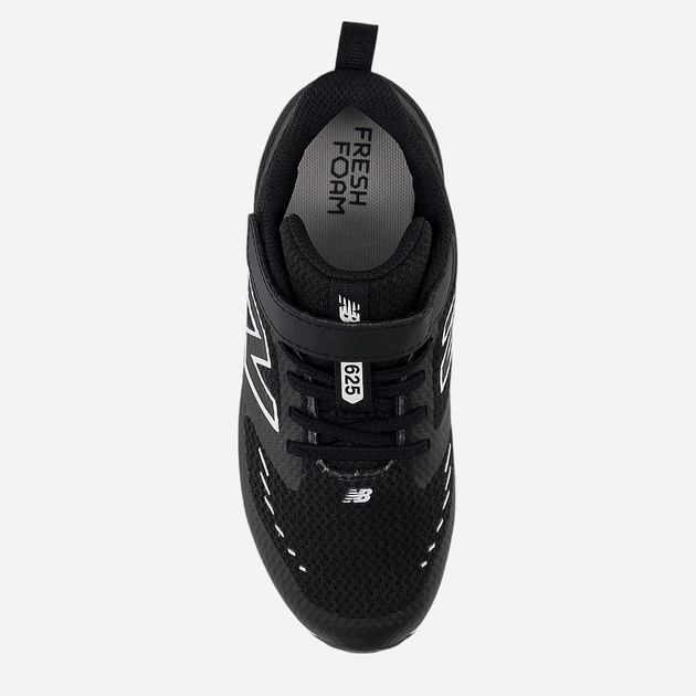 Дитячі кросівки для хлопчика New Balance 625 PT625BK 33 (1.5US) Чорний/Білий (197968016744) - зображення 4