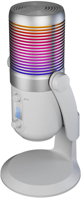 Mikrofon Rampage DİYEZ Beyaz RGB White (8680096139253) - obraz 4