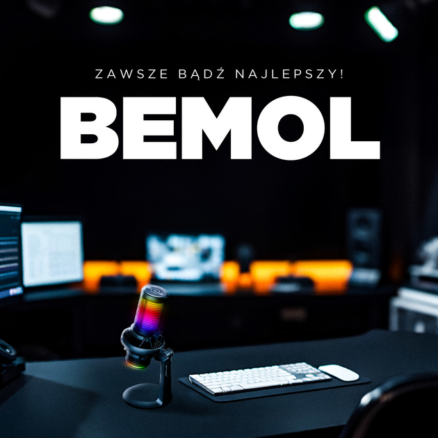 Mikrofon Rampage BEMOL Beyaz RGB Black (8680096139239) - obraz 6