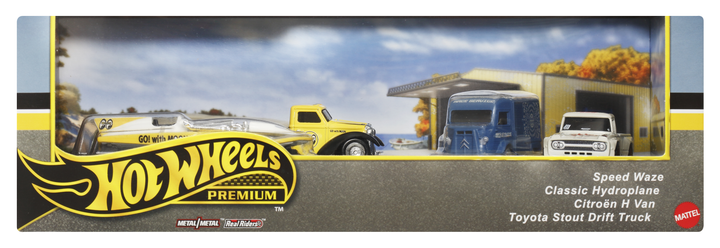 Набір Hot Wheels Premium Real Riders GMH39 HRT51 (0194735185320) - зображення 3