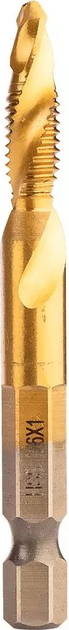 Zestaw wierteł NEO Tools HSS TiN M3 - M10 HEX 08-959 6 sztuk (5907558479591) - obraz 6