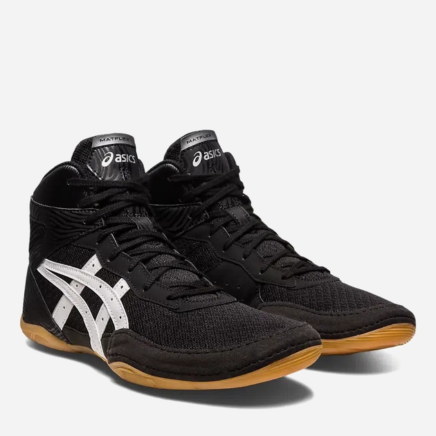 Мужские борцовки ASICS MatFlex 7 1081A051-001 45 Черные (4550456773301) 