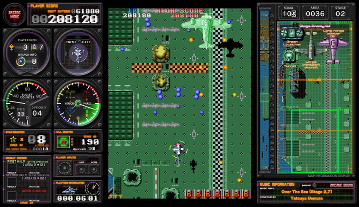 Gra Nintendo Switch Toaplan Arcade Garage: Kyukyoku Tiger-Heli Limited Run (Kartridż) (810148571924) - obraz 6