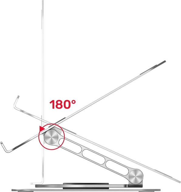 Podstawka pod laptopa Unitek Adjustable Laptop Stand with 360° Rotating Base (OT180SL01) - obraz 3