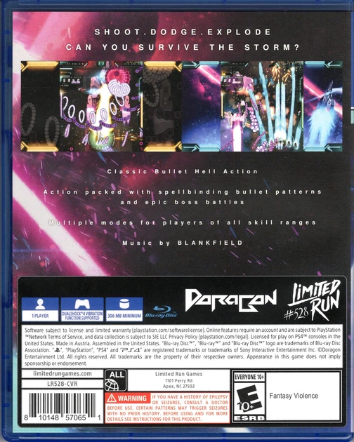 Гра для PS4 Danmaku Unlimited 3 Limited Run Game (Blu-ray диск) (810148570651) - зображення 3