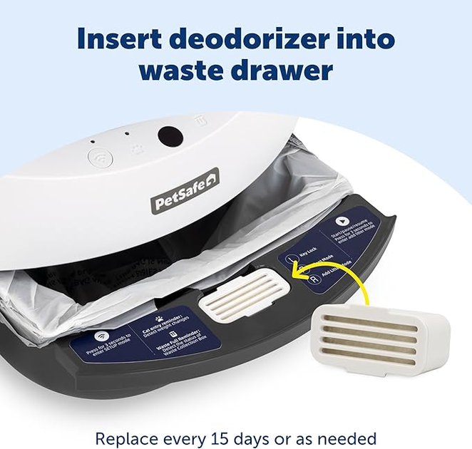 Набір дезодорантів для лотка PetSafe ScoopFree SmartSpin Litter Box 2 шт (0729849180062) - зображення 3