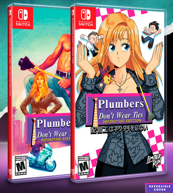 Гра для Nintendo Switch Plumbers Dont Wear Ties Definitive Edition Limited Run (картридж) (810105678918) - зображення 3