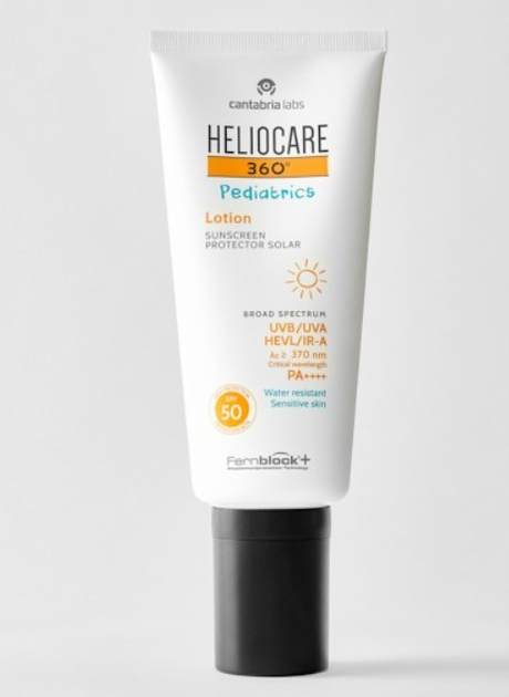 Лосьйон для дітей Heliocare 360 Pediatrics SPF50+ 2 x 200 мл (8436574364347) - зображення 3
