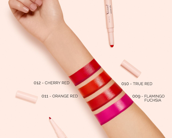Oлівець для губ Pupa Vamp! двосторонній 012 Cherry Red (8011607374304) - зображення 3