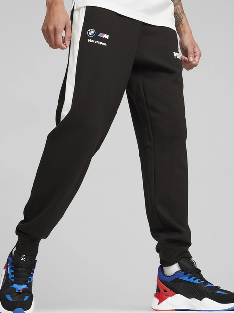 Спортивные штаны мужские Puma Bmw M Motorsport 62413801 S Black (4099686918262) 
