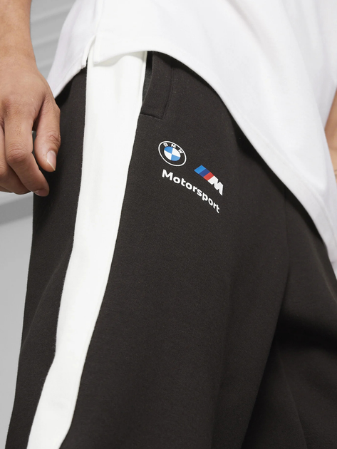 Спортивні штани чоловічі Puma Bmw M Motorsport 62413801 M Black (4099686918279) - зображення 4